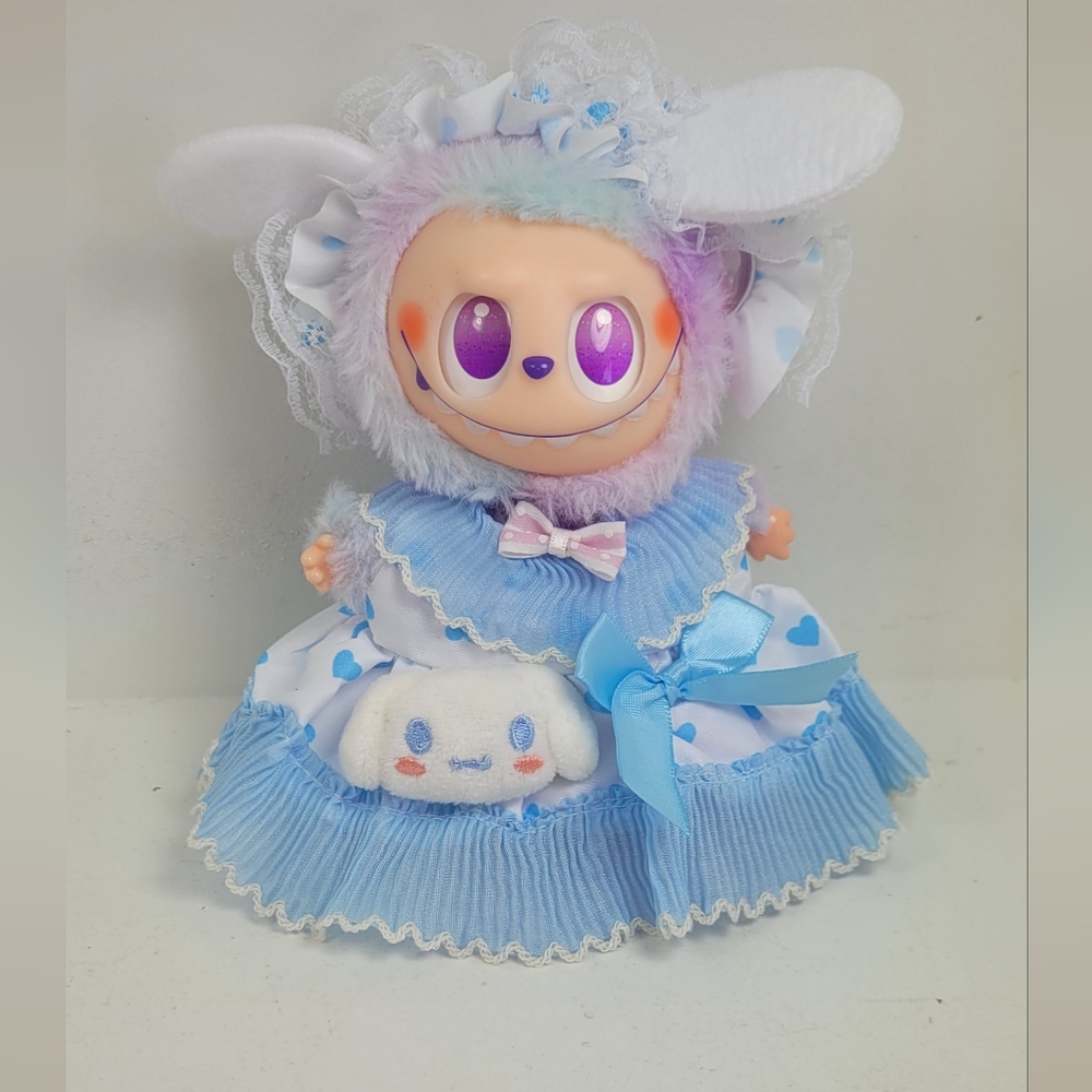 Cute  Blue and White Dress 2 Pc No Doll